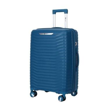 Imagem de Mala Travelux Scuol Média 23 Kg - Expansível, Azul, G