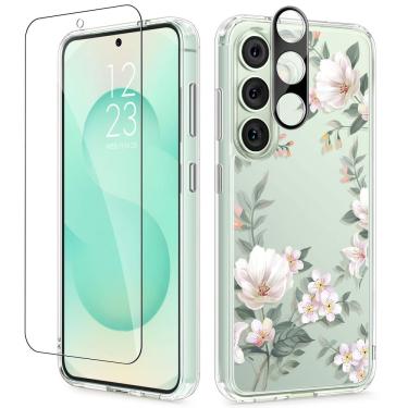 Imagem de Capa de telefone GVIEWIN para Samsung Galaxy S25 Plus com protetor