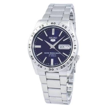 Imagem de Relógio Seiko 5 automático SNKD99K1 para homens com mostrador azul