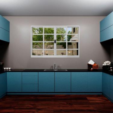 Imagem de Janela de Aço de Correr 100x150cm 4 Folhas Minas Sul Mgm