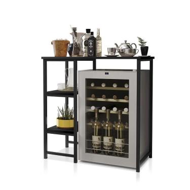 Imagem de Bancada Gourmet Industrial Klm Store Preto