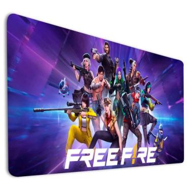 Imagem de Mousepad Gamer Estampa Roxa Estilo Free Game Booya Tapete Para Teclado