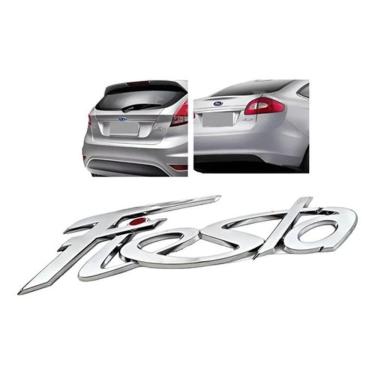 Imagem de Emblema Letreiro Cromado New Fiesta Hatch Sedan 2011 A 2019