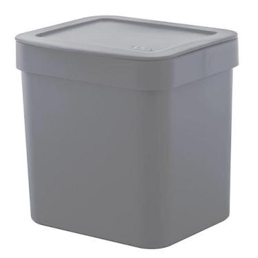 Imagem de Lixeira Para Pia De Cozinha Trium 2,5 Litros LX500 - Ou, Chumbo