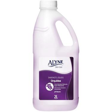 Imagem de Alyne, Sabonete Líquido, Skin Care, Aroma Orquídea, 2 Litro, Roxa