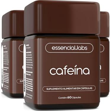 Imagem de 03 POTES DA CAFEÍNA 100% PURA 200mg POR CÁPSULA – 60 CÁPSULAS – TERMOGÊNICO COM FÓRMULA ULTRA CONCENTRADA DESENVOLVIDA PARA PERFORMANCE
