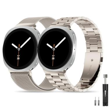 Imagem de Pulseira de Relógio Koazon Nylon Trail Loop Compatível com Samsung Galaxy Watch 8 42mm 44mm/8 Classic 46mm, Pulseira Esportiva de Tecido Respirável Leve e Macio para Galaxy Watch 8 Acessório de Relógio Mulheres Homens