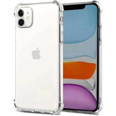 Imagem de Kit Capa Case Anti Quedas Impactos compatível para iPhone 11 6.1" + Pe