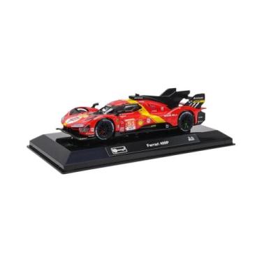 Imagem de Modelo De Corrida Ferrari 499p Bburago 1:43 24 Horas De Le Mans Brinqu