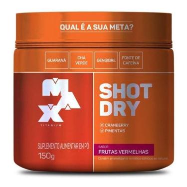 Imagem de Pré Treino Termogênico Diurético Shot Dry (150g) Max Titanium