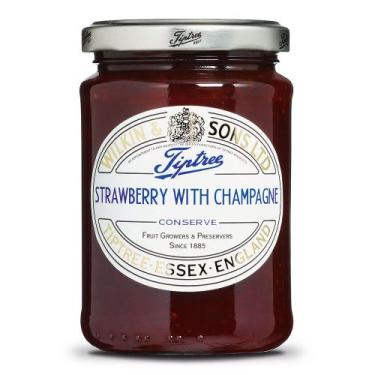 Imagem de Geleia Tiptree Morango Com Champagne Wilkin & Sons 340g
