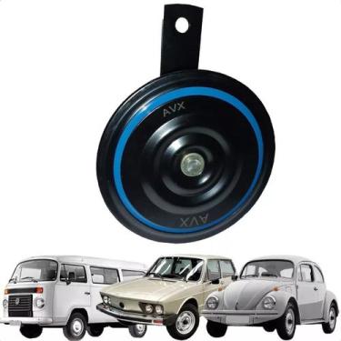 Imagem de Buzina Fusca Brasilia Kombi Bi-Bi 12V 2 Terminais 92Mm. - Avionix
