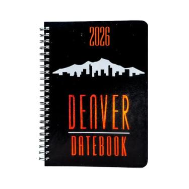 Imagem de Agenda de datas e planejador de cidades de Denver, Colorado 2026 - Guia de recursos com visualizações diárias, semanais e mensais - Calendário de referência de 3 anos, guia de caderno de viagem