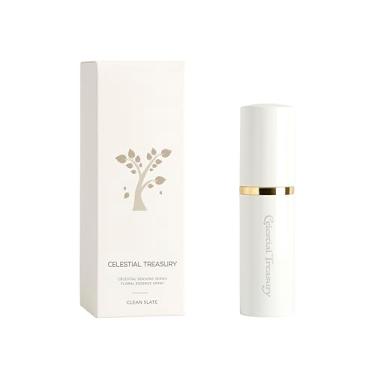 Imagem de Celestial Treasury Clean Slate - Blessed Floral Essence Spray - Líquido destilado de Five Elements Vitality Aqua com mistura de planta sagrada (ardósia limpa)