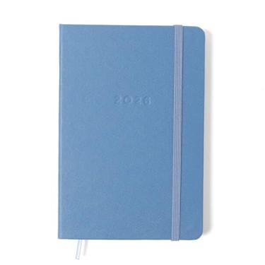 Imagem de AGENDA PLANNER CICEROS 2026 CLASSICA SEMANAL ANOTACOES 14X21 AZUL CELESTE