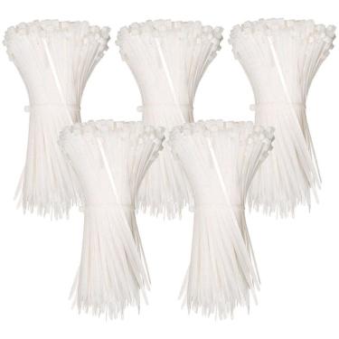 Imagem de Abraçadeira Nylon Enforca Gato 2,5X150Mm Branco Com 500 Un