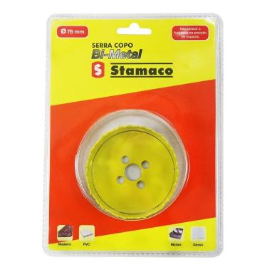 Imagem de Serra Copo Bi Metal 76mm - 1478 - Stamaco Serra Copo Bi-metal 76mm Stamaco 147.8