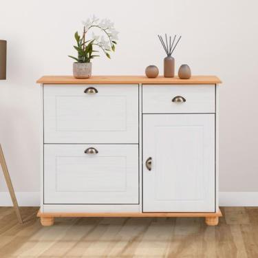 Imagem de Cômoda Sapateira em Madeira Maciça 1 Gaveta 12 Pares Colmar - IDIMEX, 