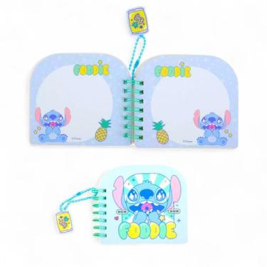 Imagem de Caderno Stitch Disney Holográfico Fofo Original Miniso