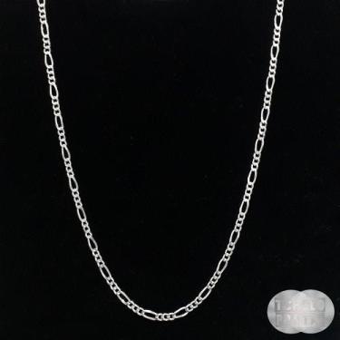 Imagem de Corrente Italiana 3x1 Prata 925 - 4mm e 60cm - Joia de Alta Qualidade 