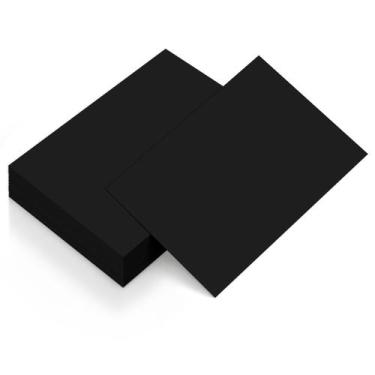 Imagem de Papel Cartolina Goefun Preto 230gsm 8,5x11