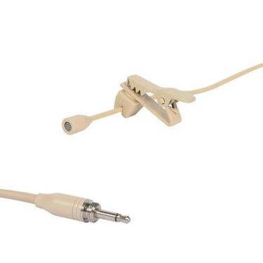 Imagem de Microfone de lapela c/ fio p/body pack,Omni,4 mm,rosca externa - Aj So