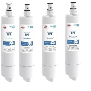 Imagem de kit 4 Refil Filtro Purificador de Água FP4  Aparelhos: Consul CPC31, CPC31AB, CPC31AF, CPC30AB, CPC30AF e CPB35AB