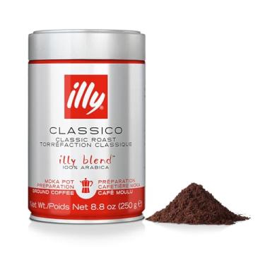 Imagem de Café illy Torrado e Moído Clássico Para Cafeteiras Mokas - 250g