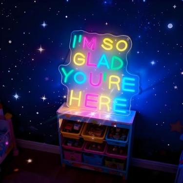 Imagem de Neonawall Colorful Neon Sign for Wall Decor Motivational Light Up Letters Business Led Sign Birthday Party Gift Led Decorative Night Signs Room Decorations Supplies Birthday Gift for Girl Home Bedroom