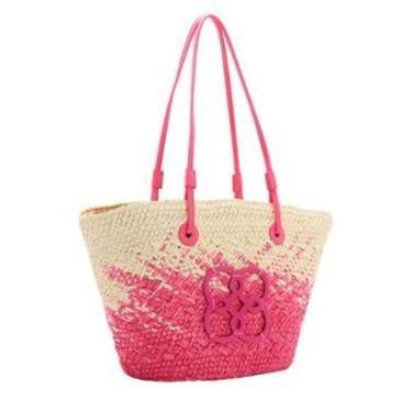 Imagem de Bolsa de Praia Chenson Sacola Palha Grande Feminina-Feminino