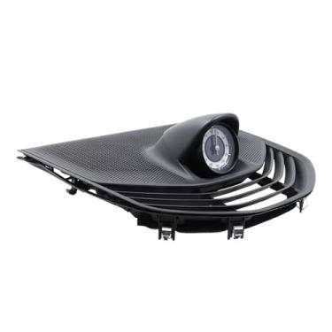 Imagem de Cronômetro esportivo montado no painel para Porsche Taycan 9J1 2020-2021 (capa preta e cronômetro branco)