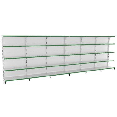 Imagem de Gôndola Parede Prateleira Lateral 1 Inicial e 5 Continuação