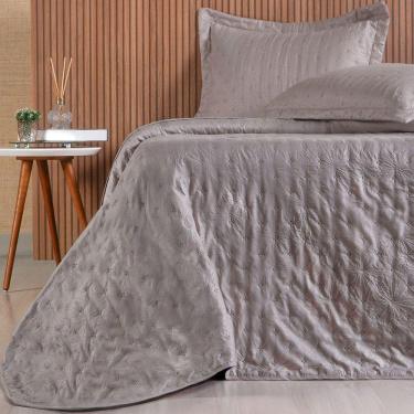 Imagem de Kit Colcha Casal Sensatti 3d Embossed 220x240cm Cashmere