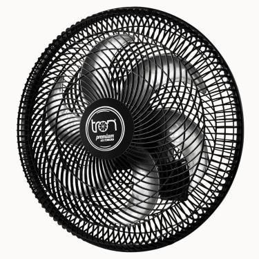 Imagem de Ventilador Maggie Parede Preto Oscilante 127V