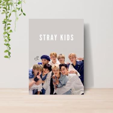 Imagem de Genérico, Quadro Decorativo Kpop Stray Kids A4 | Placa MDF 003