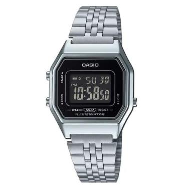 Imagem de Relógio Casio Feminino Vintage Digital Illuminator Prata LA680WA-1BDF,