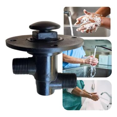 Imagem de Torneira Acionador De Água Lavador De Mãos Joelho Ou Pedal