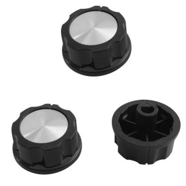 Imagem de LQ Industrial 3 peças, chapa elétrica, fritadeira, forno, panela de pressão, gabinete, esterilizador, temporizador de plástico, botão de eletrodomésticos de cozinha