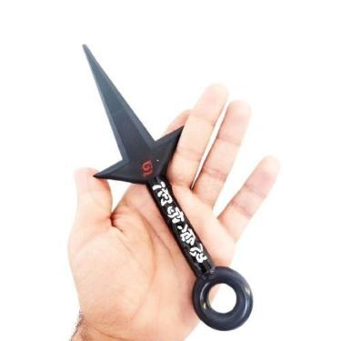 Imagem de Kit Naruto Shippuden Kunai Minato 23,5Cm + Shuriken 9Cm 12