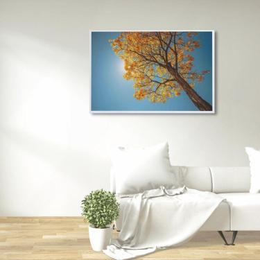 Imagem de Quadro Ipê Amarelo 60x40 Cm Adesivo Fotográfico