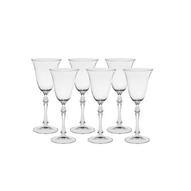 Imagem de Taça Branco Parus 185 ml  6 Peças Bohemia