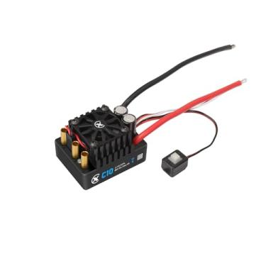 Imagem de XC C10 Sensorless Brushless ESC for RC Car, 2-4S Lipo,120A Continuous Current,4-6A、6.0/7.4V BEC,Applicable to 1/10 Trucks Short Course Monster ON/Off Roads (No Connector)