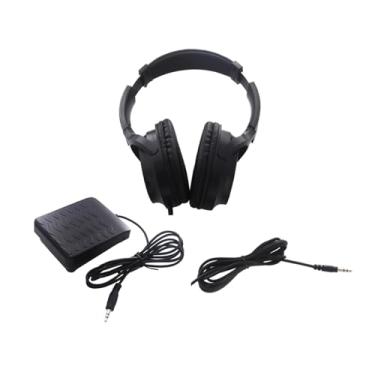 Imagem de oshhni Pedal de Sustain Elétrico E Pedal de Teclado com Fone de Ouvido, Conector de 3,5 Mm, Profissional para
