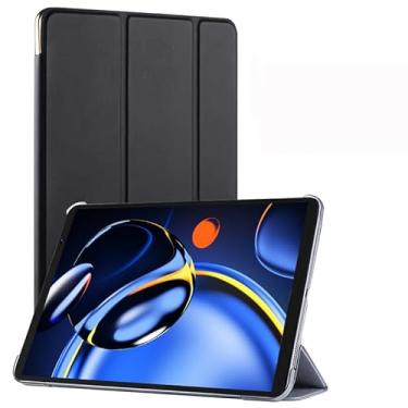 Imagem de redbeat Tablet Android 14 de 8 polegadas para jogos com capa preta, tablet Amazon 2025 4G LTE Dual SIM, 6 GB + 64 GB expansível para 1 TB, tela HD, câmeras duplas de 5 MP + 8 MP, WiFi 2,4 G/5G, BT5.0