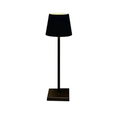 Imagem de Luminária de Mesa LED com Toque, Sem Fio, Dimerizável, Ideal para Leitura e Decoração(KIT 2PC Preto Luminária)