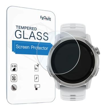 Imagem de Frgnie Protetor de tela projetado para COROS APEX 4 42 mm Watch 3.0 cm (pacote com 3) película de vidro temperado, HD antiarranhões, sem bolhas