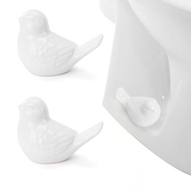 Imagem de Tampas de vaso sanitário para pássaros (branco A)