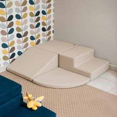 Imagem de Play Kids com 4 Módulos – Tecido Macio para Brincadeiras e Desenvolvimento - Little Duck (Linho, Cotelé)