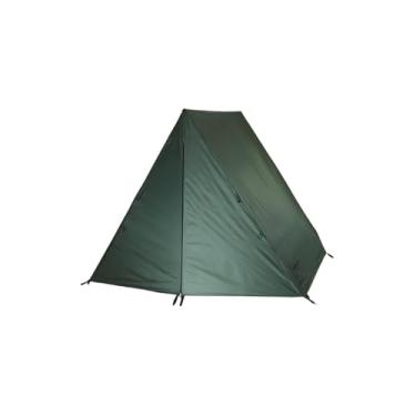 Imagem de Barraca Canadense para Camping, Verde, 5 Pessoas, Poliéster 108T, Estrutura em Aço, 2.5x2.2x1.6m, com Tela Mosquiteira e 2 Bolsos Internos