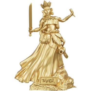 Imagem de Estátua Iansã Orixá Deusa dos Ventos - Umbanda Candomblé (Cor Ouro)